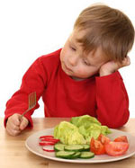 子供がうまく食べない場合は？