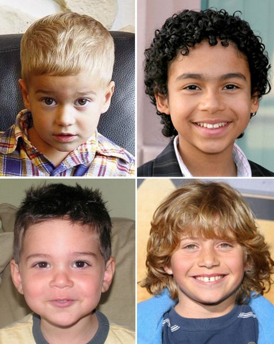 男の子のためのヘアカット