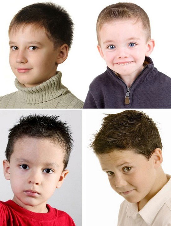 男の子のためのヘアカット