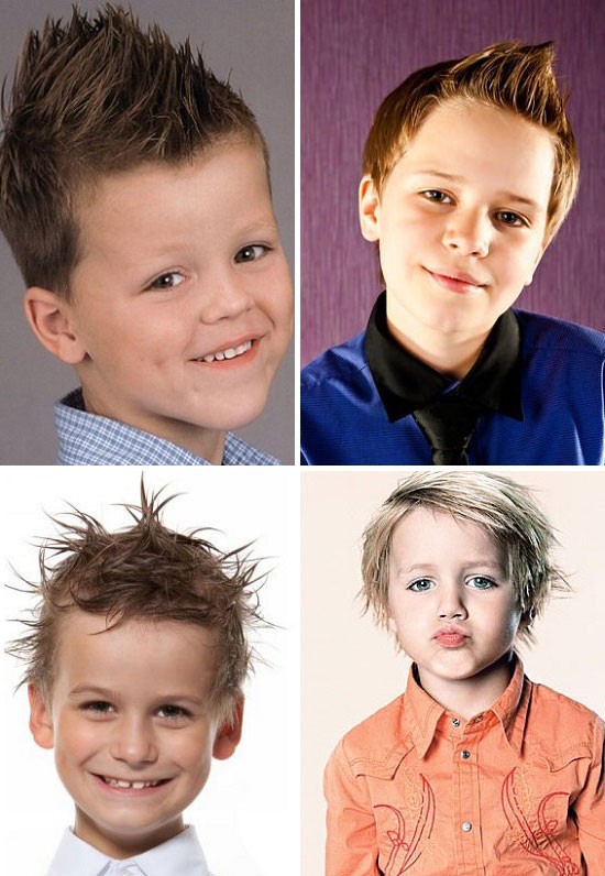 男の子のためのヘアカット