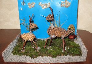 秋の工芸品