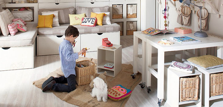 スタイリッシュで実用的な：子供用の家具を選ぶ