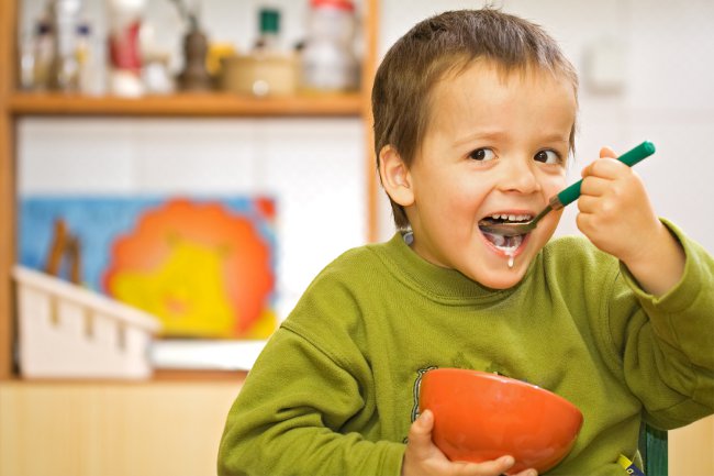 子供のための朝食