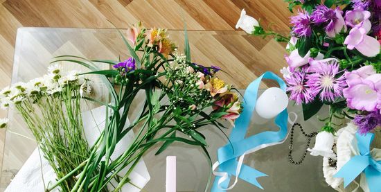 花束の花を選んでください