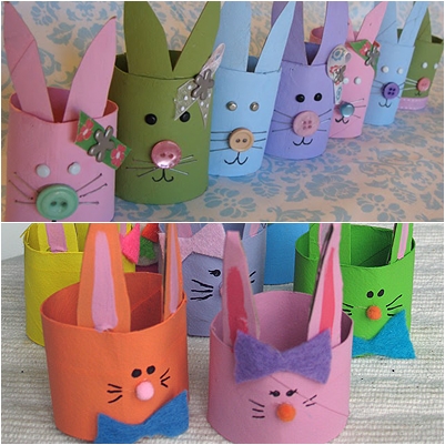 カラーボール紙からの工芸品