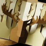 きりがみのはがきを作るには? きりがみのはがきを作るには?
