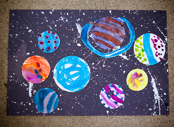 スペースを描く方法