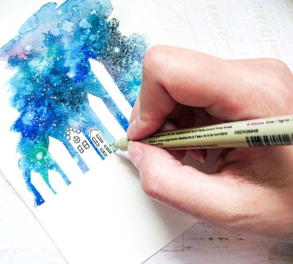 スペースを描く方法