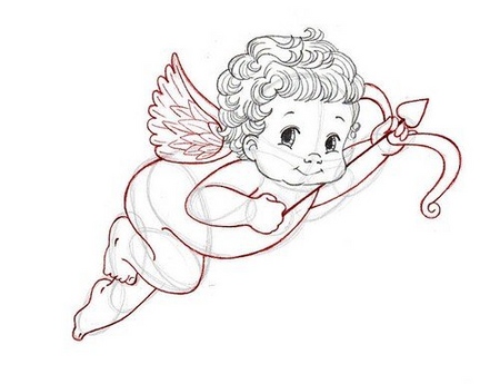 キューピッドを描く方法