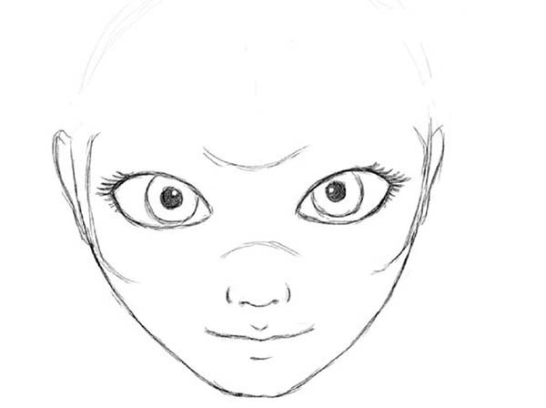 レディバグとスーパーキャットを描く方法