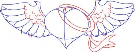バレンタインを描く方法