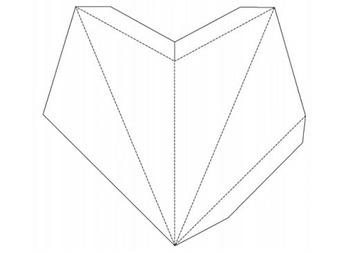 紙の星を作る方法