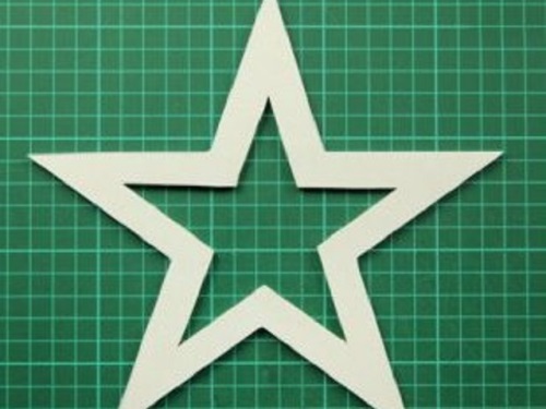 紙の星を作る方法