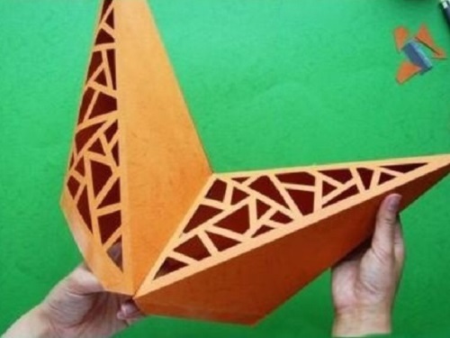 紙の星を作る方法