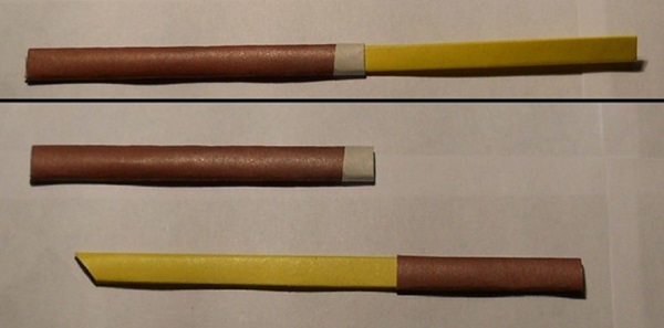 あなた自身の手で紙から剣を作る方法