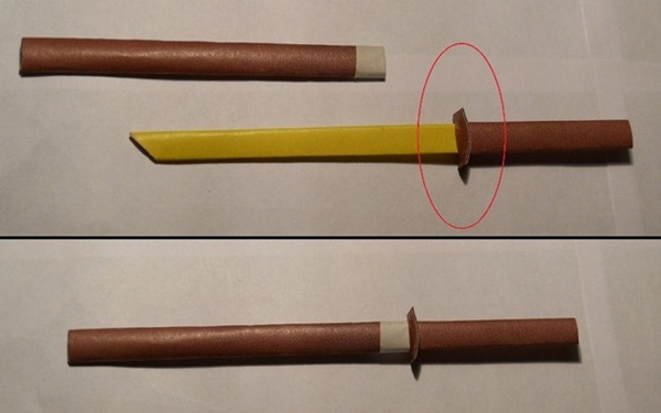 あなた自身の手で紙から剣を作る方法