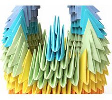 モジュラー折り紙の作り方