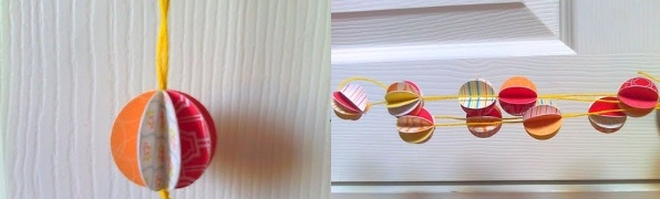 自分の手で木のボール