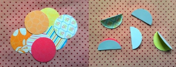 自分の手で木のボール