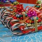 美しくオリジナルの新年のお菓子の包装