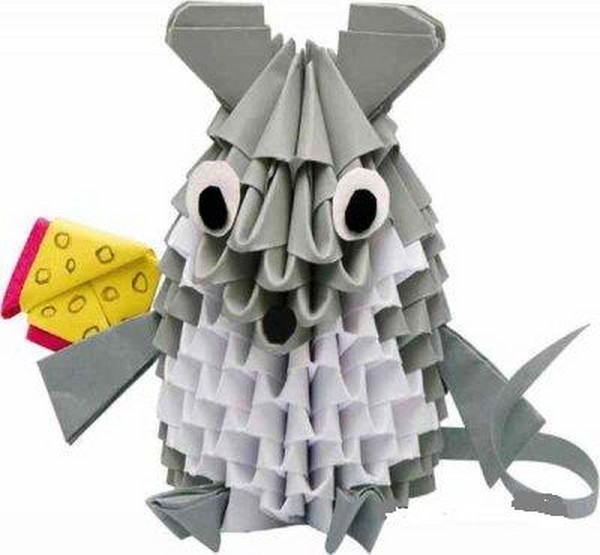 モジュラ折り紙：動物 - アセンブリスキーム
