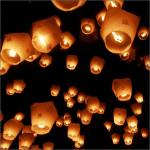 自分の手で天の懐中電灯