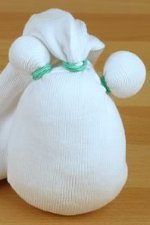 自分の手で新年の人形