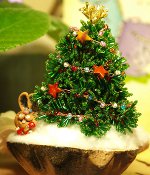 ビーズの新年の記事：クリスマスツリー