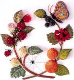 容積式刺繍