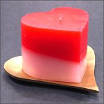バレンタインデーのプレゼント：ロマンチックなろうそく
