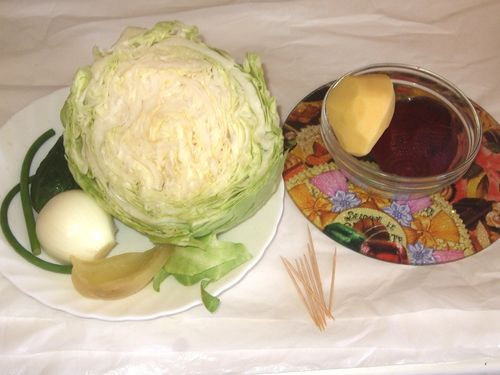 自家製野菜からの工作