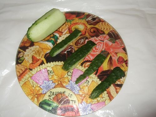 自家製野菜からの工作