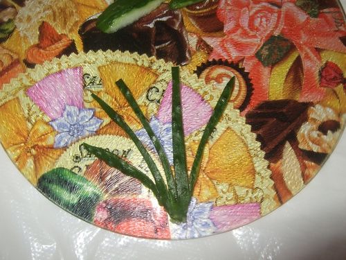 自家製野菜からの工作