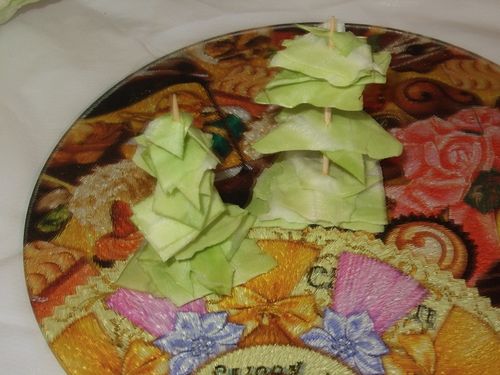 自家製野菜からの工作