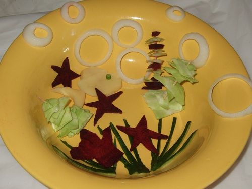 自家製野菜からの工作