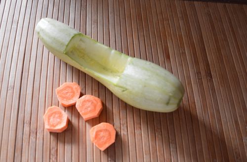 自家製野菜からの工作