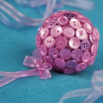 新年のボタンから工芸品