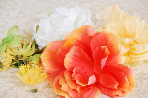 3月8日までに工芸品。ヘアピン - 花