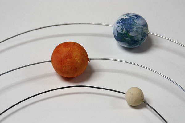 宇宙飛行の日のための工芸品