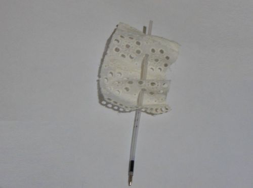 柔らかいおもちゃが自分の手で