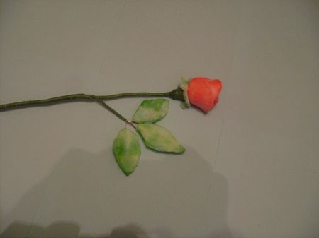 コットンウールからのお母さんの花への贈り物