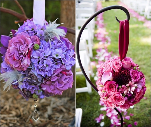 あなた自身の手で花のボール