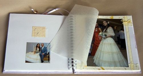結婚式のフォトアルバムのアイデア