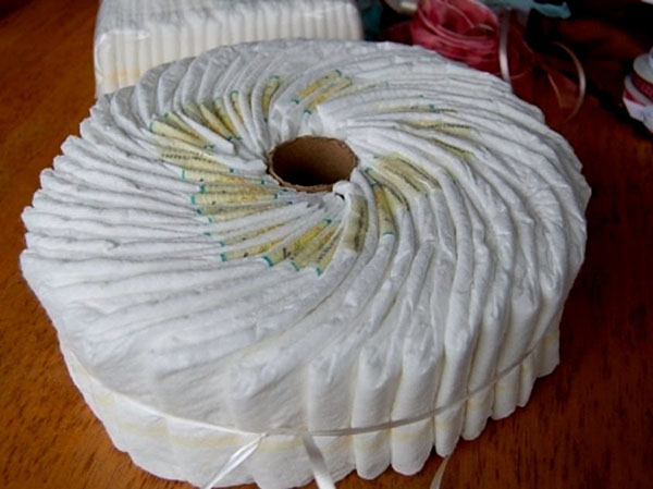 あなた自身のおむつからケーキを作る方法