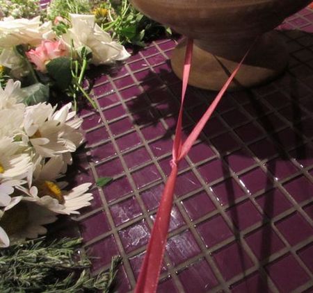 自分の手で結婚式の花束