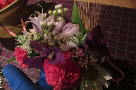 自分の手で結婚式の花束