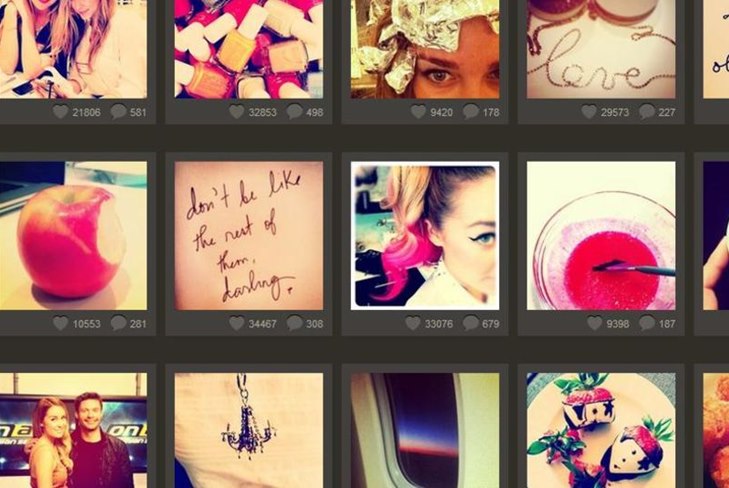 Instagram：あなたの世界の写真