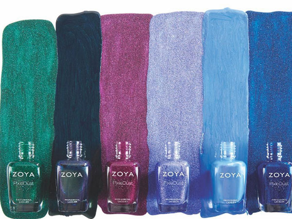 Zoya Enchanted 2016-2017のワニスのお祝いのコレクションの宝石のキラキラ