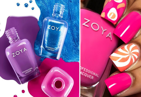 爽やかな色：夏のワニスのコレクションZoya and Mavala