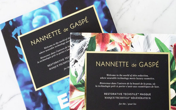 15分間の美容：ドライマスクNannette deGaspé